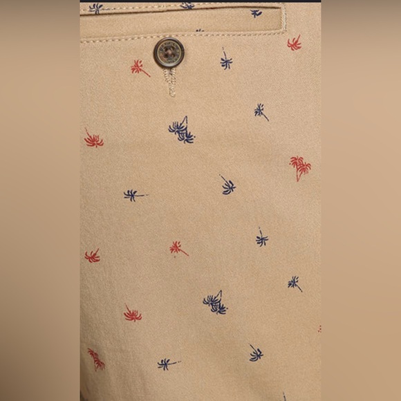 NWT! Jachs Dark Khaki Stretch Chino Shorts - Picture 6 of 11